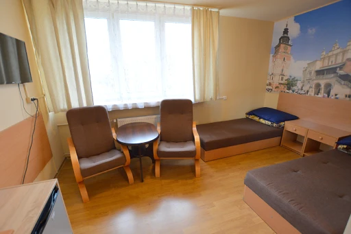 Meerdere bedden in het hostel